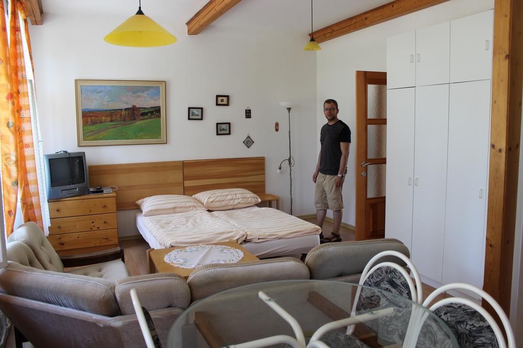 Appartement Penzion Gomelska à Horní Stropnice Extérieur photo